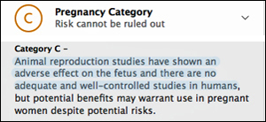 Pregnancy Category C