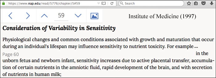 Fetuses more sensitive to toxicity